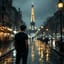 Paris sous la pluie