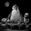 Pommes, Plastik, Pinguin