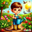 Le Petit Jardinier / Маленький Садовник