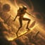 Golden Surfer Girl