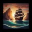 Segel das Schiff bis ans Ende der Welt