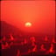 red red sunrise, burned out my sight, party