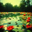 du rote Seerose