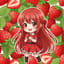 キラキラいちごドロップ 果物と