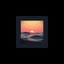 Sun drowning in the ocean ☀️