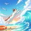 にゃみっけ!ミケの海日和
