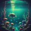 In the middle of the ocean