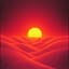 Sun melts low