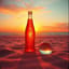 The orange soda glass