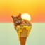 猫はあつすぎる  Burn, Kitty, Burn   2025.7.23