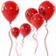 Ballons rouges