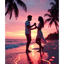Bailando en la playa contigo