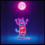 An Oni smitten by the potato chip dance