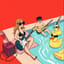 Días de piscina.