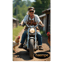 Meine Oma fährt im Hühnerstall Motorrad