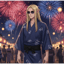 👘 Vows in Yukata, Bloom in the Night Sky✨#花火大会 (浴衣の誓い、夜空に咲け) (R2-E2 Remix)