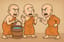 Three Monks