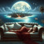 little island (moonlit Cover)