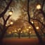 Gaslampen im Park