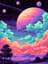 Falling Through Liquid Starlight