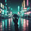 Sur le trottoir humide (Cover)