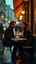Au café de Paris