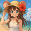 ハイビスカスの少女