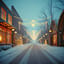 Lights In The Snow