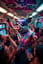 Tram techno-raver. (Cover)