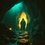 Hidden Cave Man