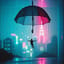 （V1）Swimming Under the Umbrella —傘の水槽 — (Cover)（English）