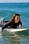 Fille surfeuse