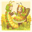 いもむし　ごろごろ（Caterpillar rolling around）