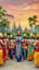 Hare Krishna – Green Reggae Heart Beat II