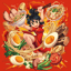 闘将 ! !  拉麺女