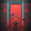I dashed to the toilet. (en)