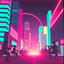 Orchestra in Neon Light AI House
