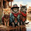 Tres Amigos Gatos 2026
