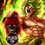 Verde De Raiva - Broly (Pelúcia Zika)