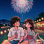 여름밤의 불꽃 (Fireworks)