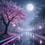 Midnight Sakura (Japanese-English)