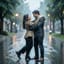 dancing in the rain