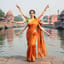 नारंगी साड़ी, The Orange Saree