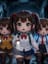 Tip toe's chibis of sway x Haunted house